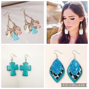 Boutique Boho Rocker Earring Bundle